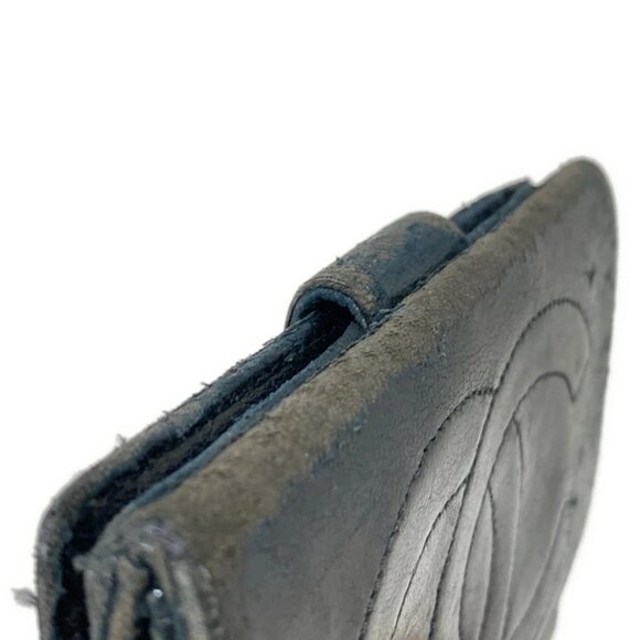 CHANEL - Black Lambskin Double-hook Wallet - Picture 11 of 11